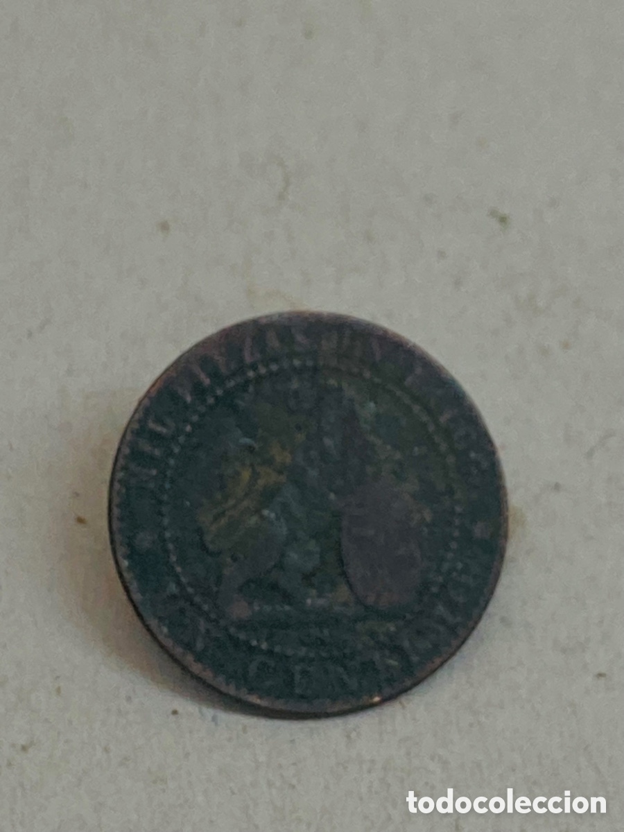Monedas de Espa&ntilde;a: Moneda de un c&eacute;ntimo 1870 - Foto 2
