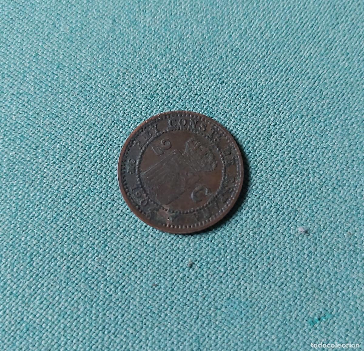 Monedas de Espa&ntilde;a: Moneda de 2 c&eacute;ntimos, 1904 Alfonso XIII - Foto 3