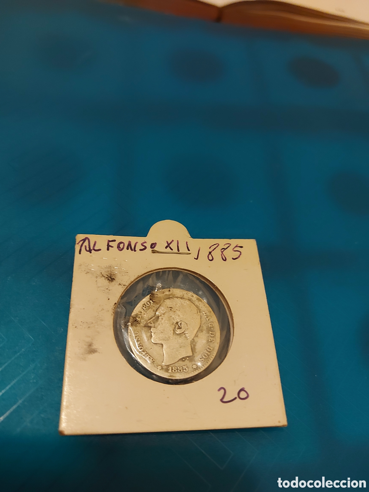 Monedas de Espa&ntilde;a: Alfonso Xll 1885 - Foto 1