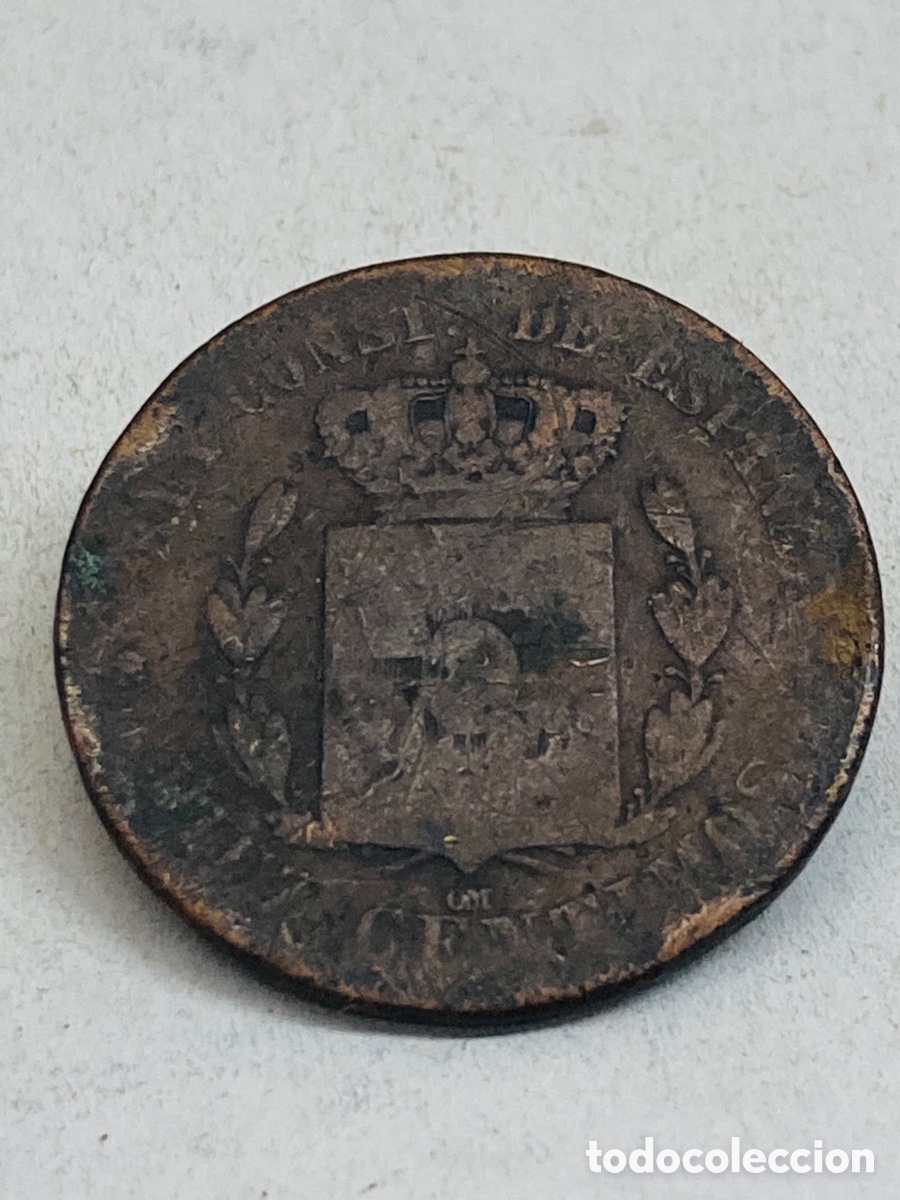 Monedas de Espa&ntilde;a: Moneda diez c&eacute;ntimos 1879 - Foto 2