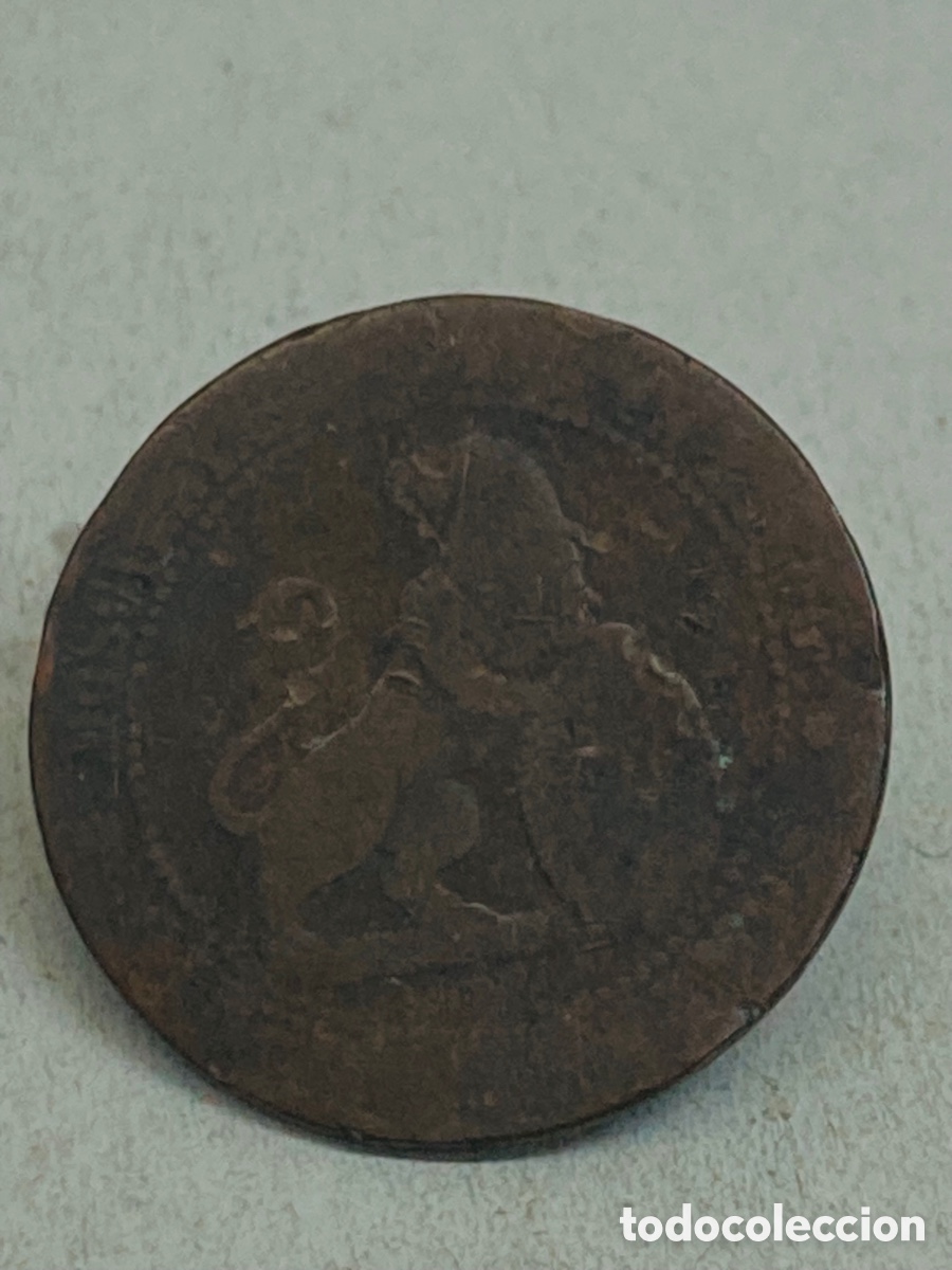Monedas de Espa&ntilde;a: Moneda de 5 c&eacute;ntimos 1870 - Foto 1