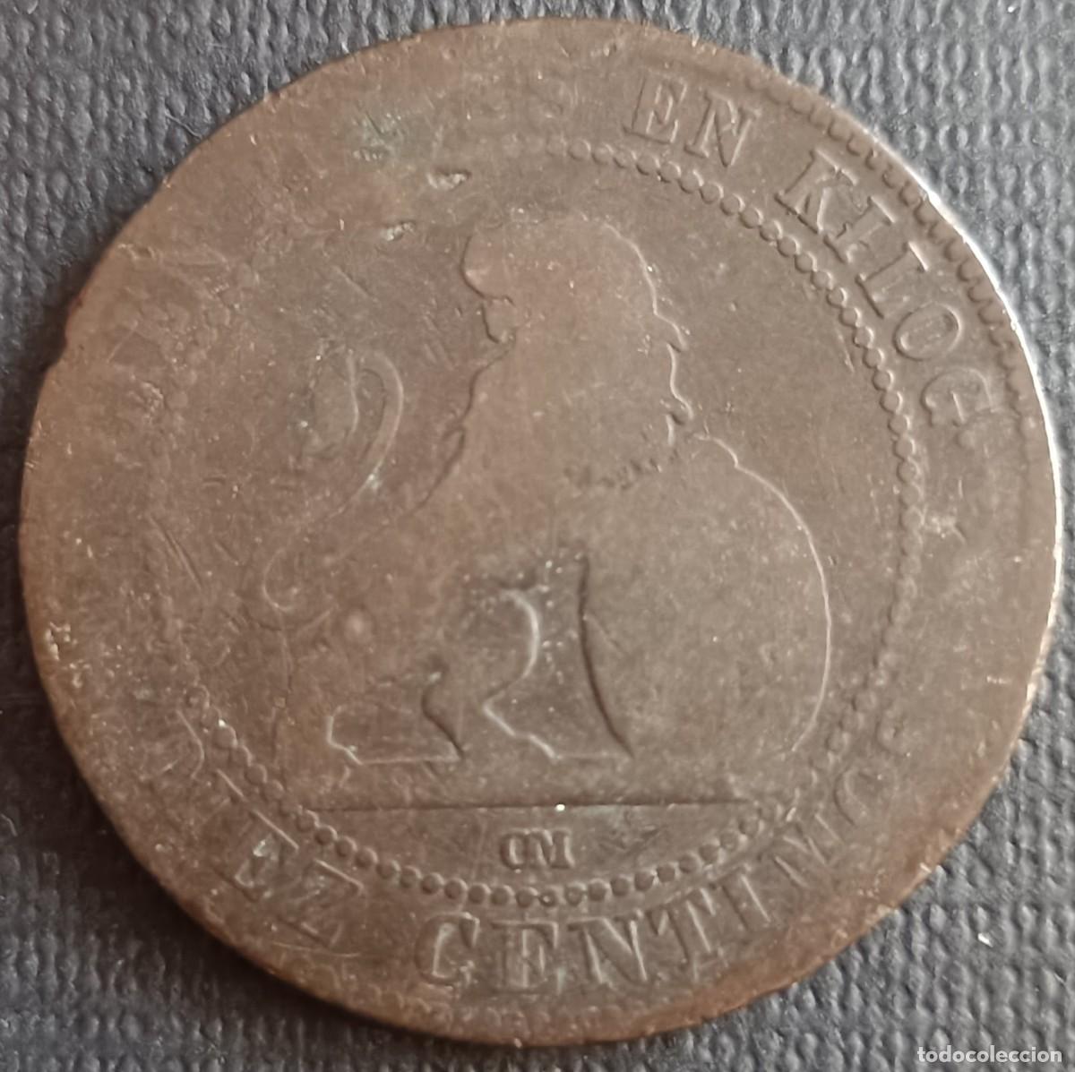 Monedas de Espa&ntilde;a: 10 C&eacute;ntimos 1870 - Espa&ntilde;a - Foto 1