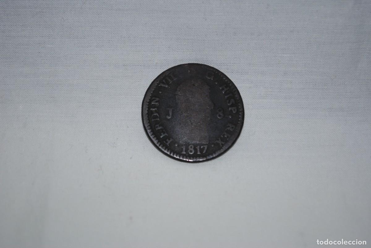Monedas de Espa&ntilde;a: FERNANDO VII , 8 MARAVEDI , 1817 - Foto 1