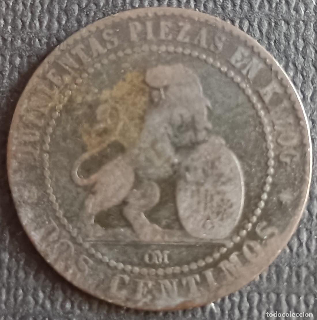 Monedas de Espa&ntilde;a: 2 C&eacute;ntimos 1870 - Espa&ntilde;a - Foto 1