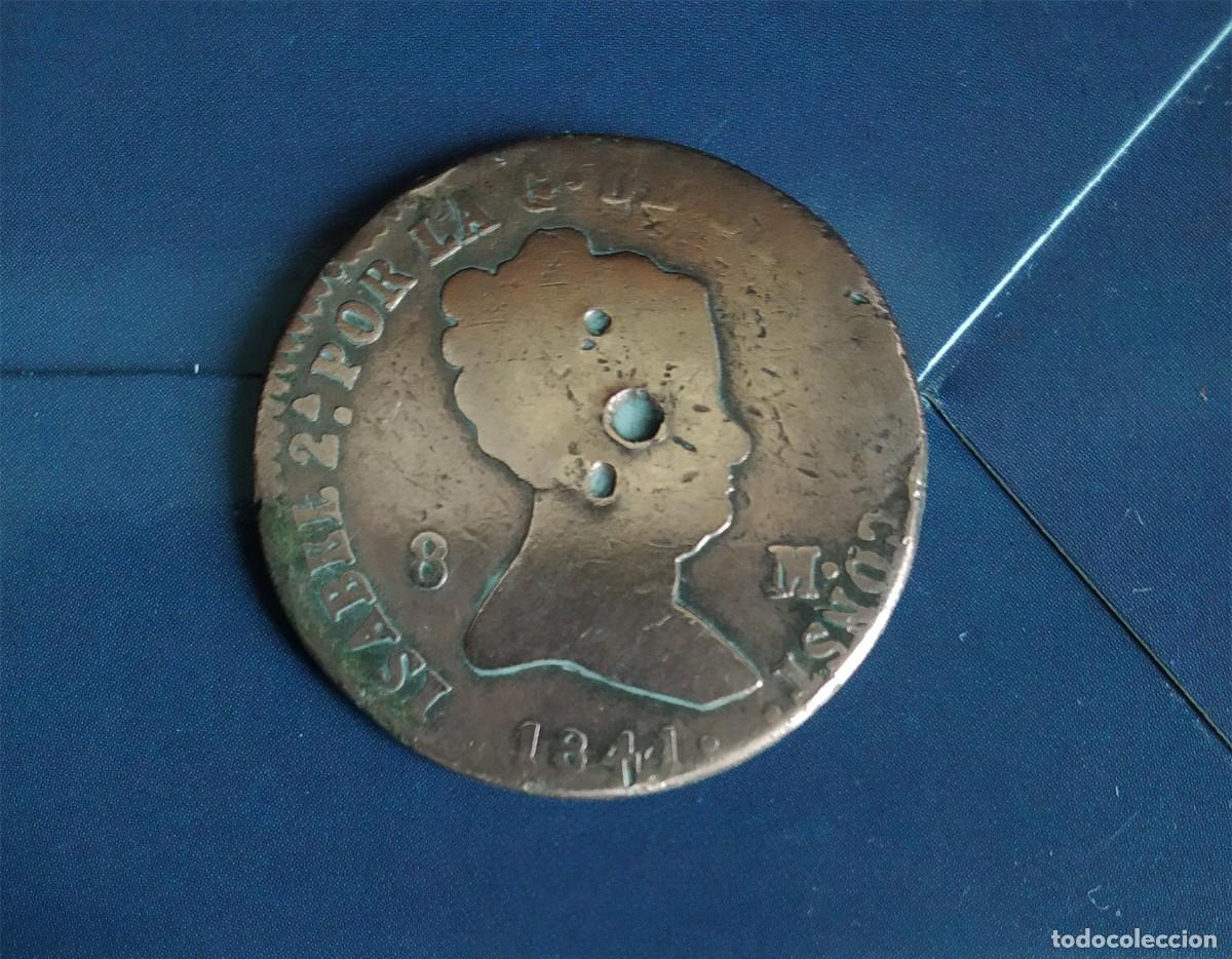 Monedas de Espa&ntilde;a: OCHO MARAVEDIS DE ISABEL II A&Ntilde;O 1841 - Foto 2