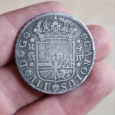 Monedas de España: 4 REALES DE MADRID 1761 CARLOS III DE SUBASTA. Lote 391598504