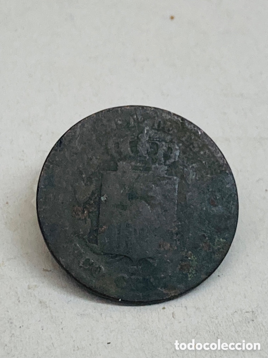 Monedas de Espa&ntilde;a: Moneda de cinco c&eacute;ntimos 1879 - Foto 1