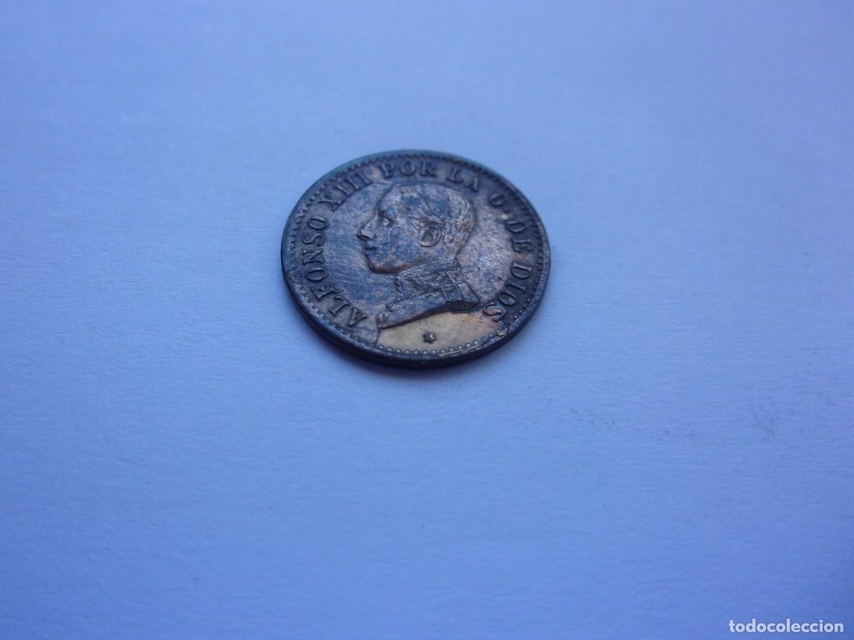 Monedas de Espa&ntilde;a: 12SBS Espa&ntilde;a Alfonso XIII 1 c&eacute;ntimo 1911 PCV - Foto 2