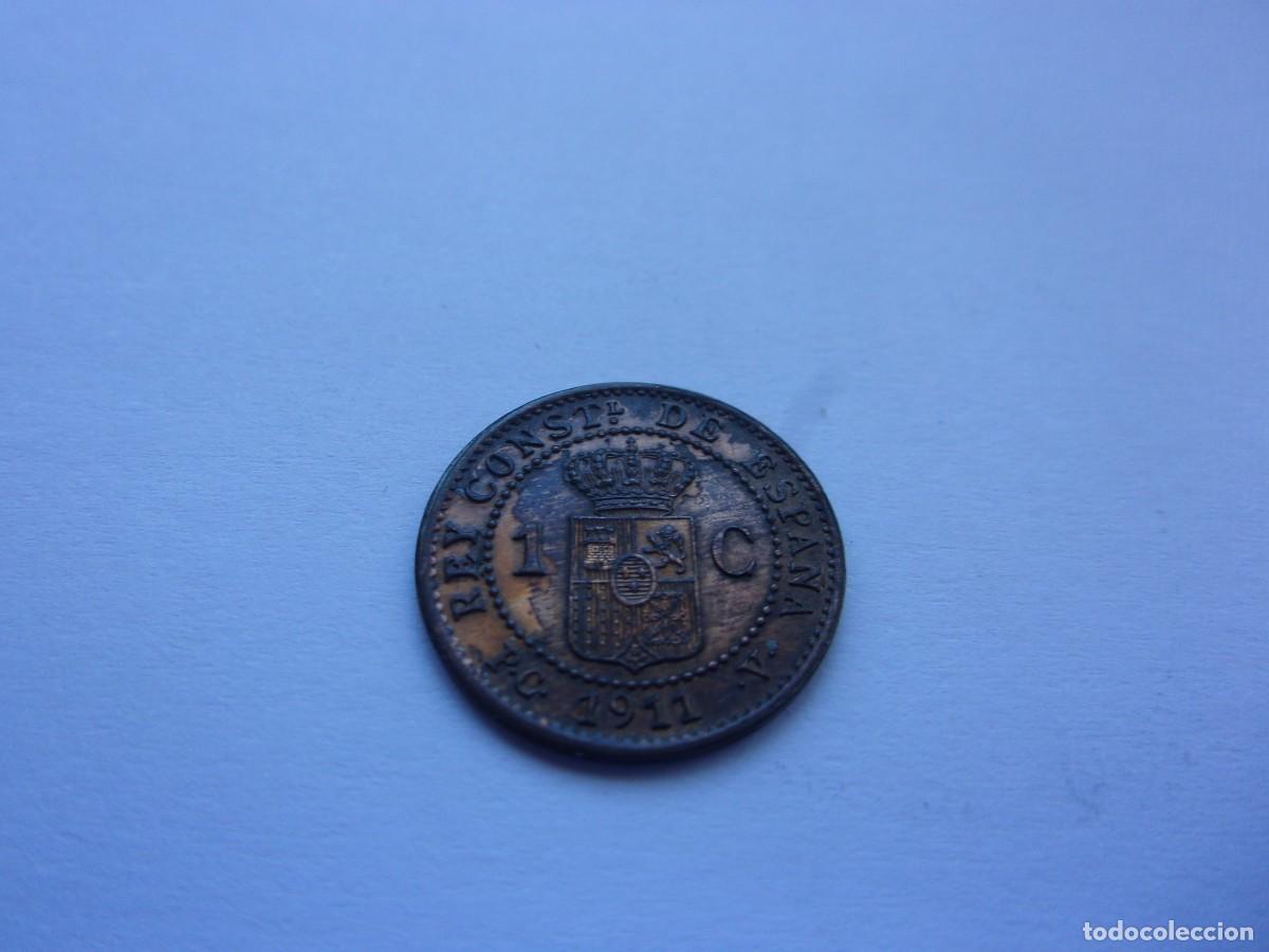 Monedas de Espa&ntilde;a: 12SBS Espa&ntilde;a Alfonso XIII 1 c&eacute;ntimo 1911 PCV - Foto 5