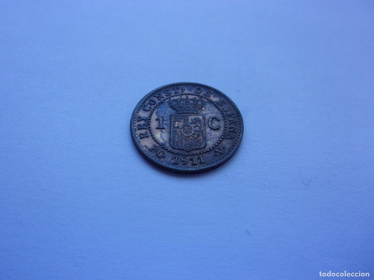 Monedas de Espa&ntilde;a: 12SBS Espa&ntilde;a Alfonso XIII 1 c&eacute;ntimo 1911 PCV - Foto 7