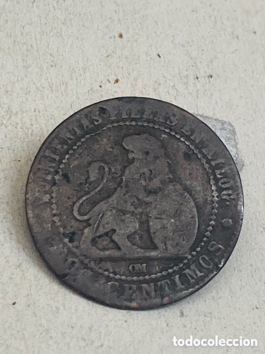 Monedas de Espa&ntilde;a: Moneda de dos c&eacute;ntimos 1870 - Foto 1