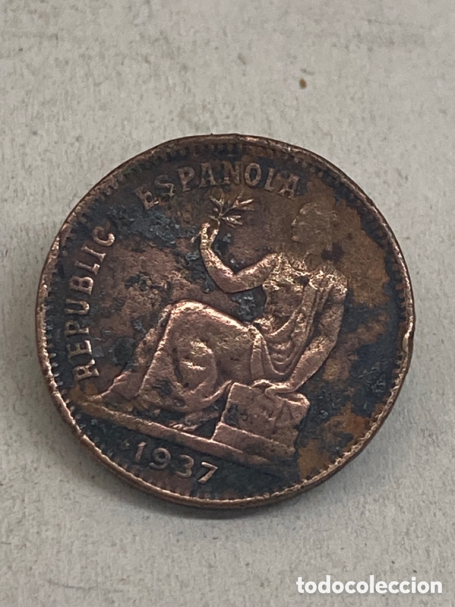 Monedas de Espa&ntilde;a: Moneda 50 c&eacute;ntimos 1937 - Foto 1