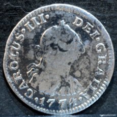 Monedas de España: ½ MEDIO REAL MEJICO 1774 CARLOS IV PLATA ESPAÑA