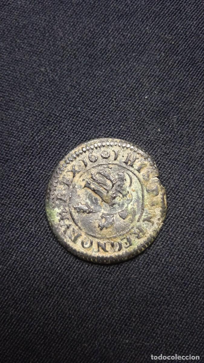 Monedas de Espa&ntilde;a: 4 Maraved&iacute;s 1601 con raro resello. - Foto 3