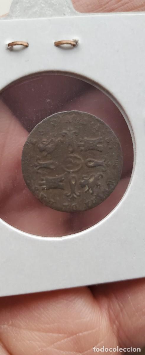 Monedas de Espa&ntilde;a: 1842 Isabel II 2 maravedis - Foto 2