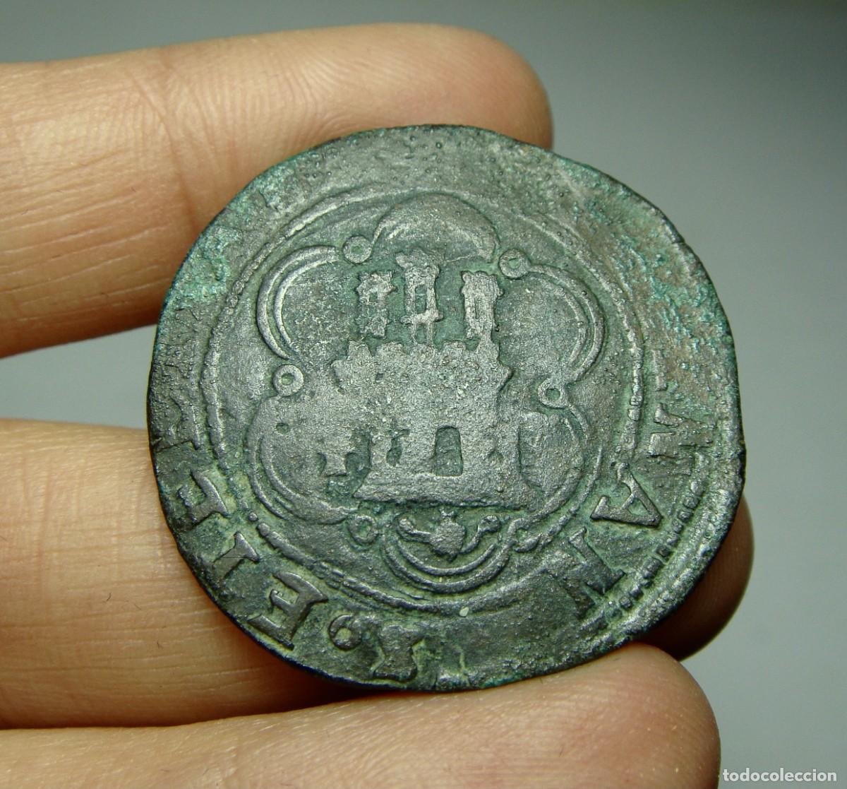 Monedas de Espa&ntilde;a: 4 Maraved&iacute;s. Reyes Cat&oacute;licos. Granada. - Foto 2