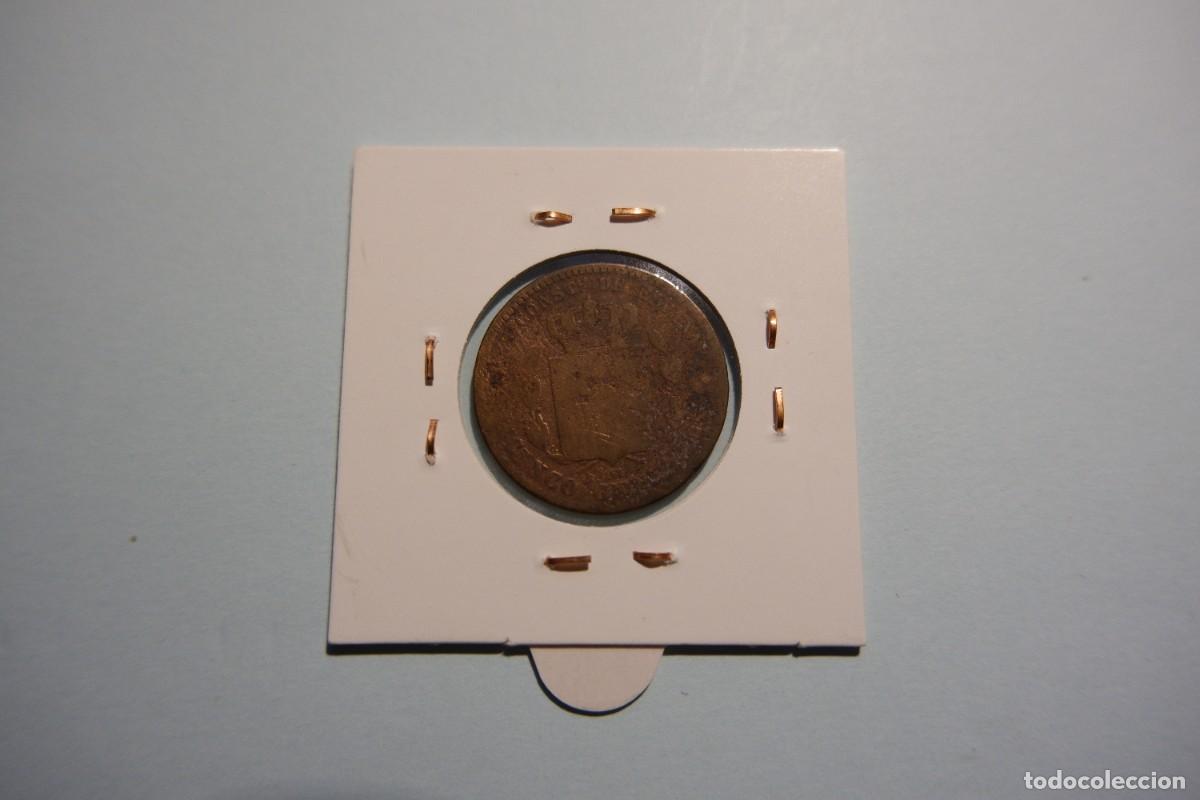 Monedas de Espa&ntilde;a: ESPA&Ntilde;A 5 CENTIMOS 1878 - ALFONSO XII. - Foto 2