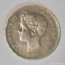 Monedas de España: ALFONSO XIII - 5 PESETAS DE PLATA 1898 - 18* 98* - CECA DE MADRID-S.G.V - DURO DE PLATA - LOT 4257. Lote 395315274
