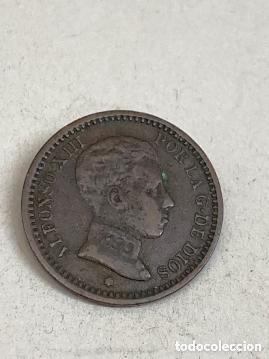 Monedas de Espa&ntilde;a: Moneda de dos c&eacute;ntimos 1904 - Foto 1