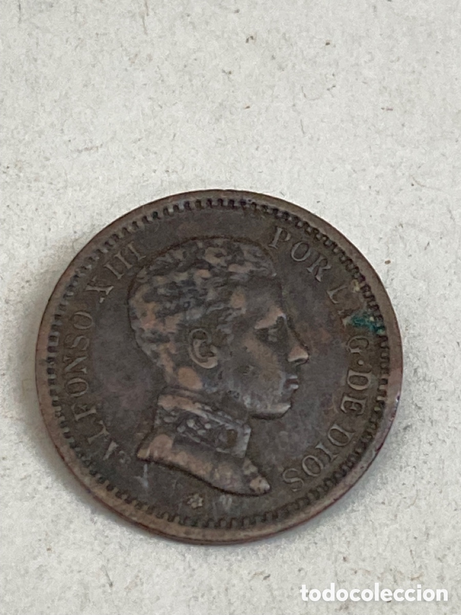 Monedas de Espa&ntilde;a: Moneda de dos c&eacute;ntimos 1904 - Foto 2