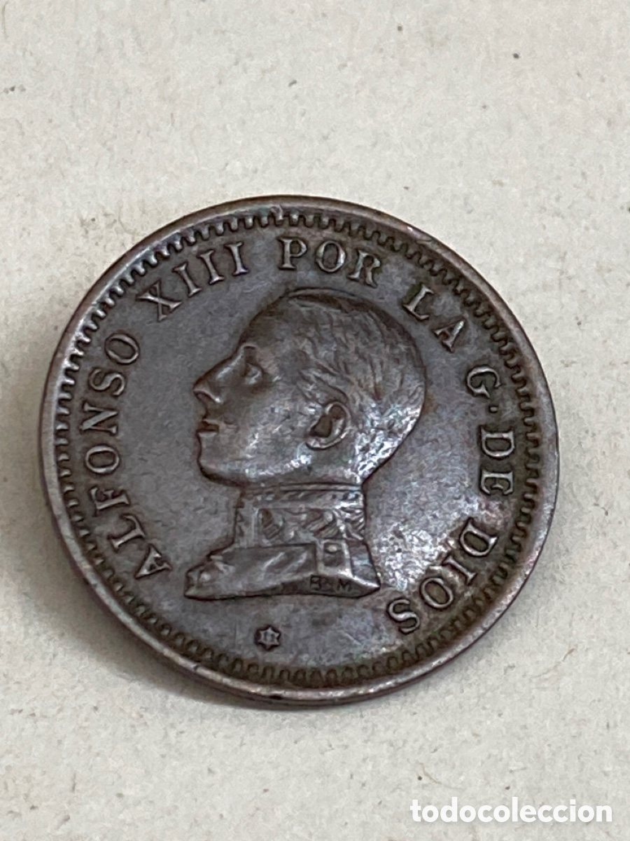 Monedas de Espa&ntilde;a: Moneda de dos c&eacute;ntimos 1911 - Foto 2