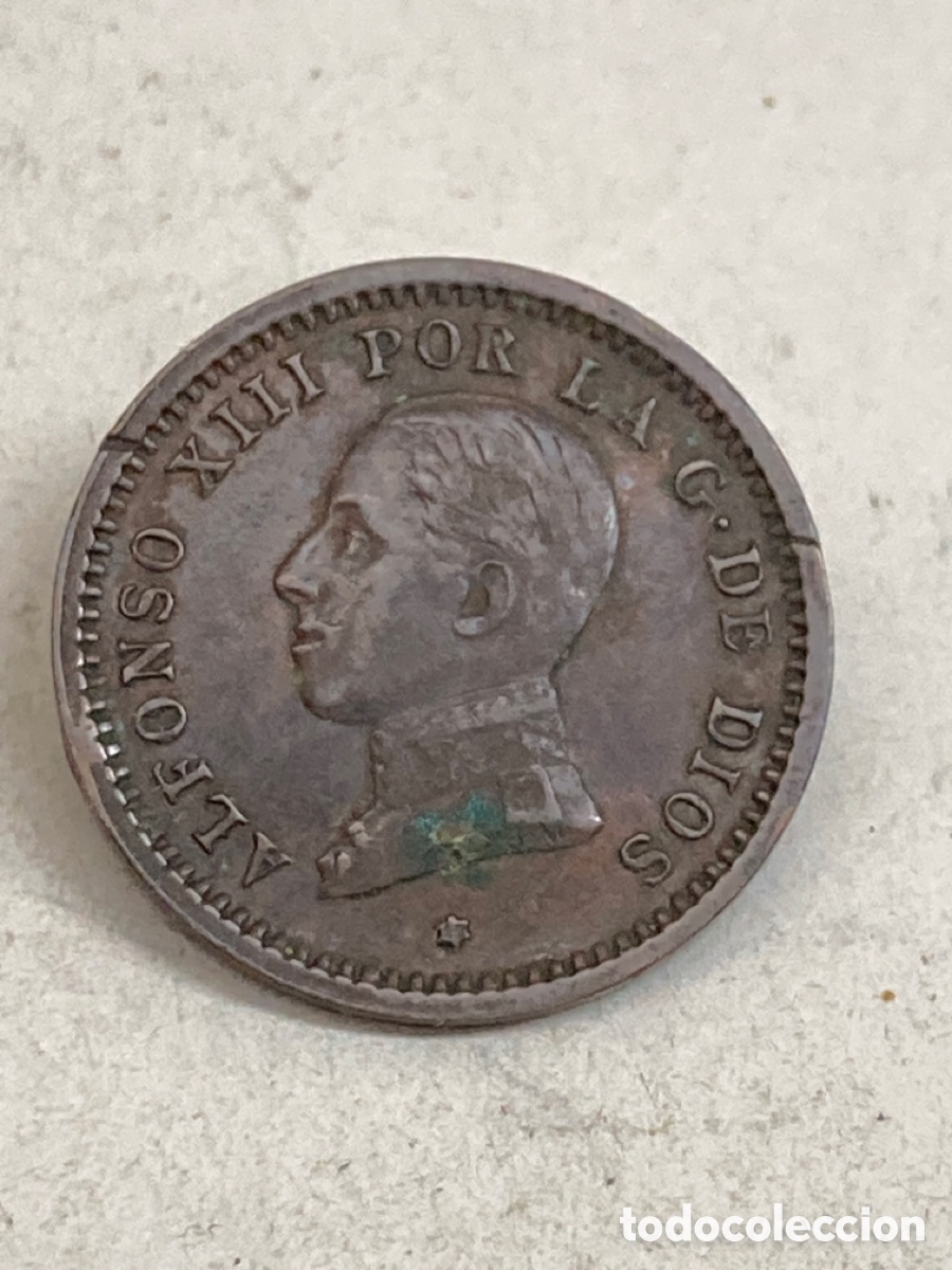 Monedas de Espa&ntilde;a: Moneda de dos c&eacute;ntimos 1912 - Foto 2