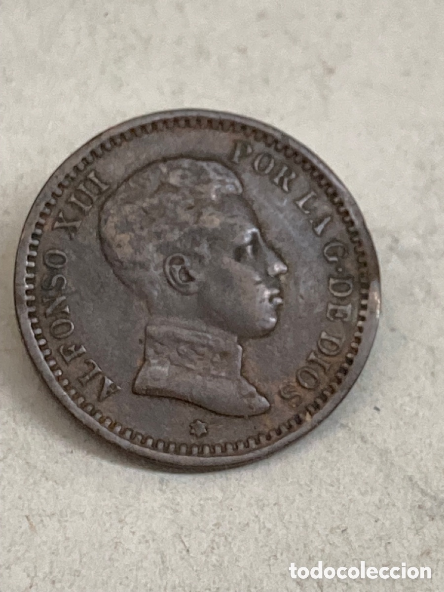 Monedas de Espa&ntilde;a: Moneda de dos c&eacute;ntimos 1905 - Foto 1