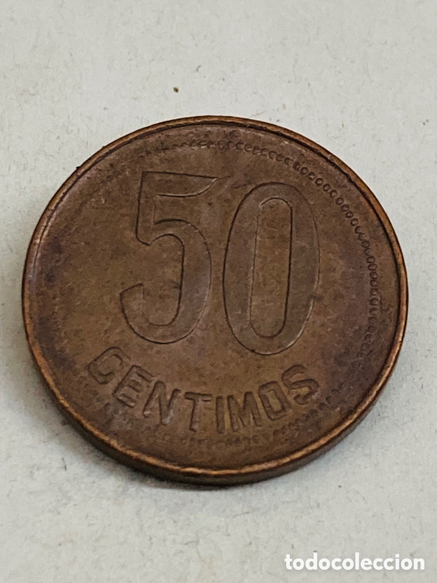 Monedas de Espa&ntilde;a: Moneda de 50 c&eacute;ntimos 1937 - Foto 1