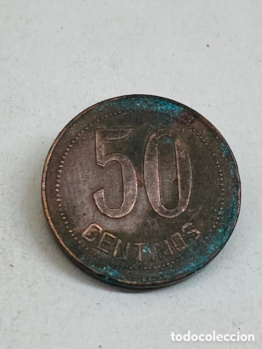 Monedas de Espa&ntilde;a: Moneda 50 c&eacute;ntimos 1937 - Foto 2