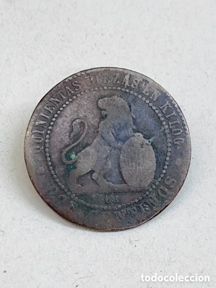Monedas de Espa&ntilde;a: Moneda dos c&eacute;ntimos 1870 - Foto 1