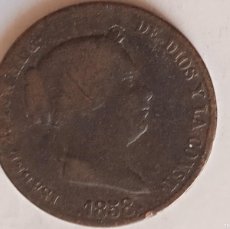 Monedas de España: ISABEL II - 25 CENTIMOS DE REAL1858. (M25). Lote 397452609
