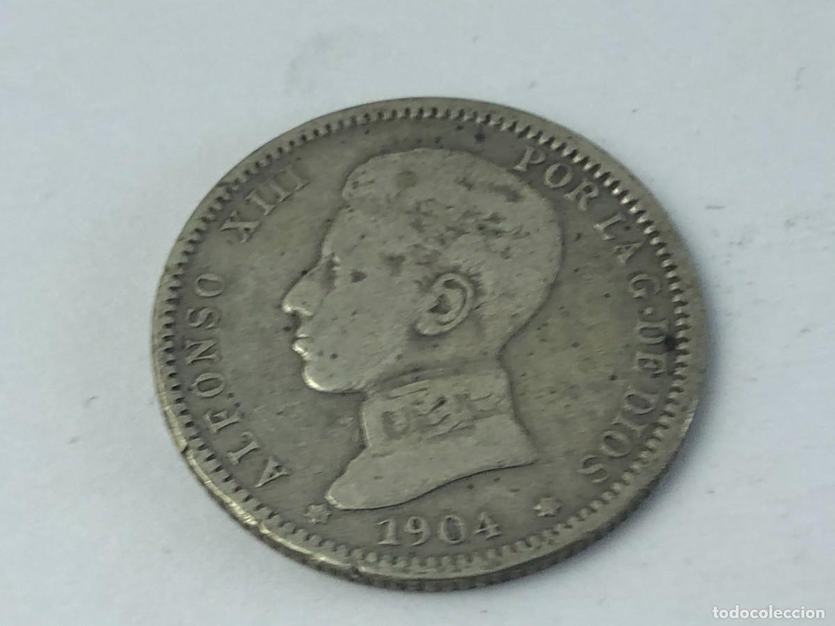 Monedas de Espa&ntilde;a: ALFONSO XIII 2 CENTIMOS 1904 - Foto 3