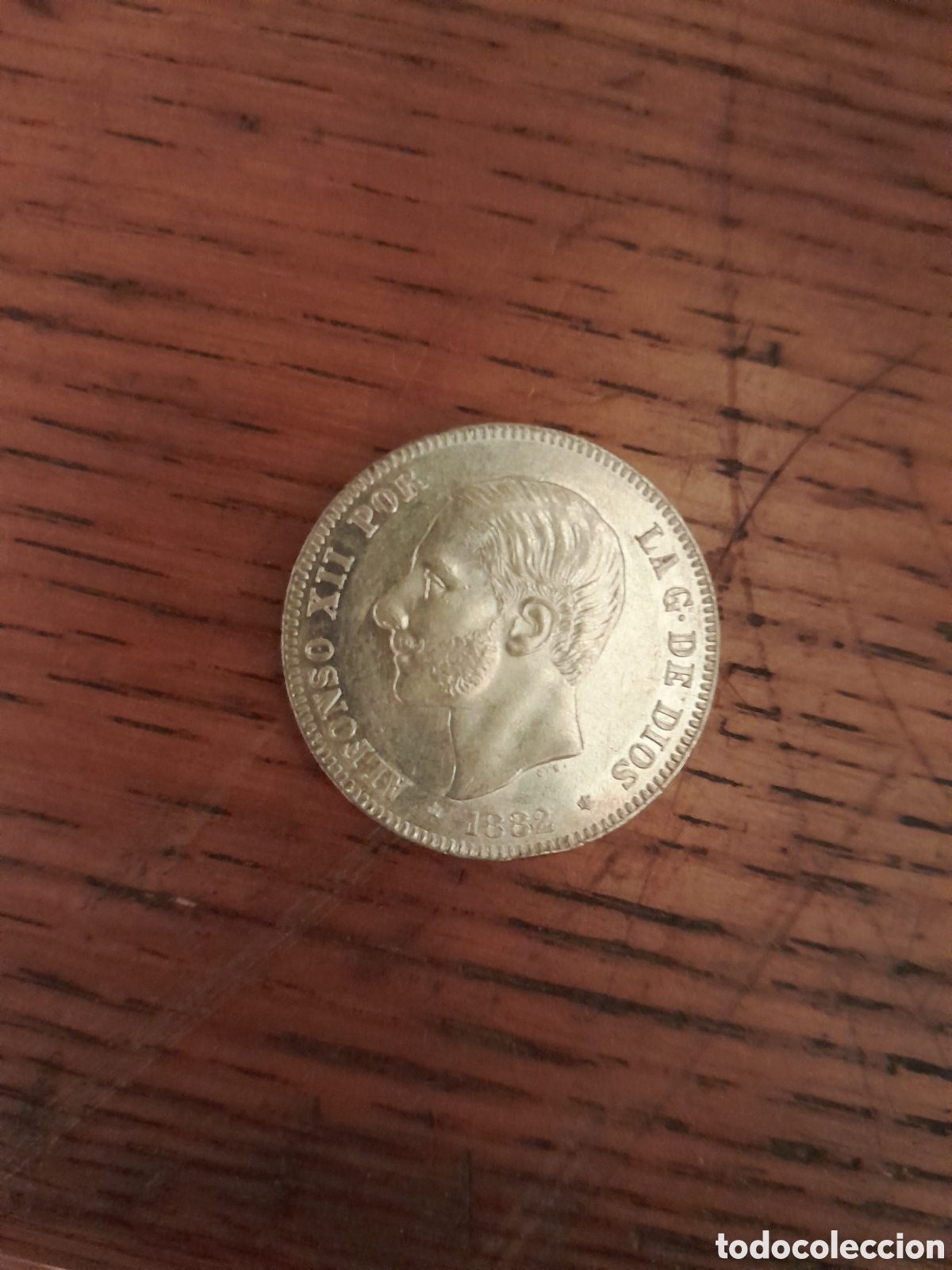 Monedas de Espa&ntilde;a: 2 pesetas Alfonso 12 EBC+ - Foto 1