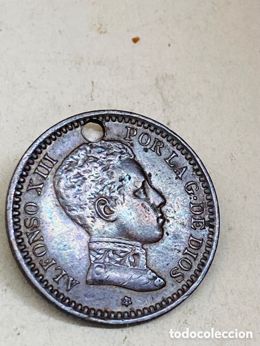 Monedas de Espa&ntilde;a: Moneda 2 c&eacute;ntimos 1904 - Foto 1