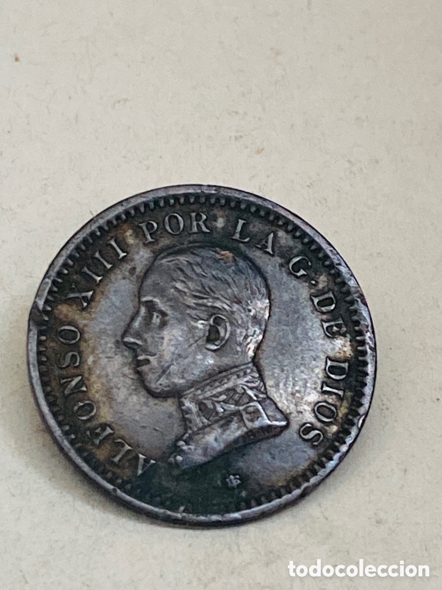 Monedas de Espa&ntilde;a: Moneda de 2 c&eacute;ntimos 1912 - Foto 2