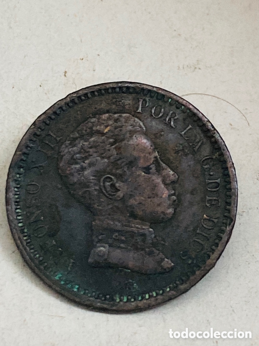 Monedas de Espa&ntilde;a: Moneda dos c&eacute;ntimos 1904 - Foto 1