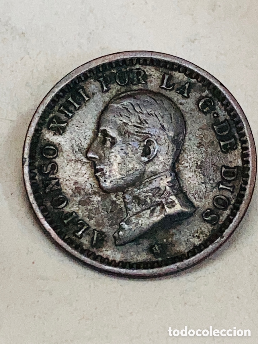 Monedas de Espa&ntilde;a: Moneda dos c&eacute;ntimos 1912 - Foto 2