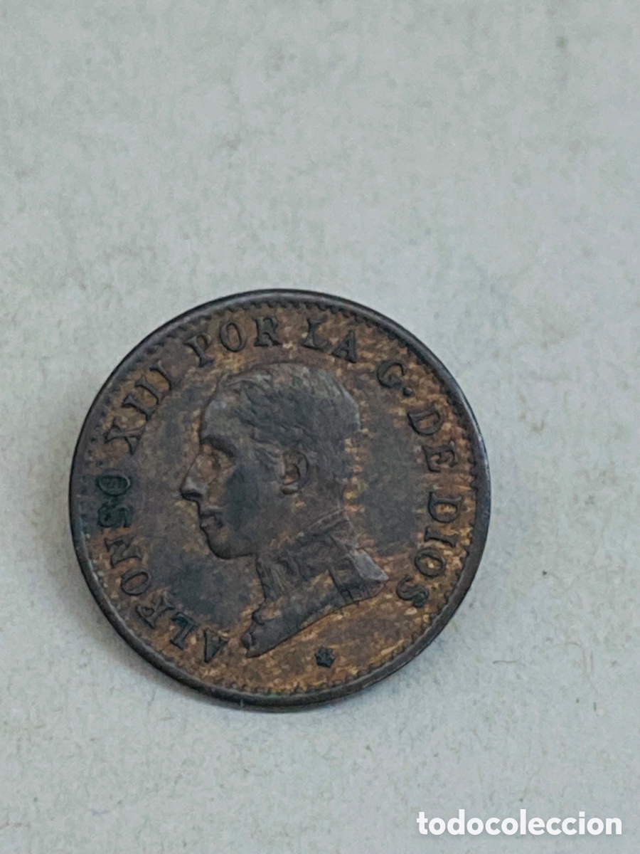 Monedas de Espa&ntilde;a: Moneda un c&eacute;ntimo 1912 - Foto 1