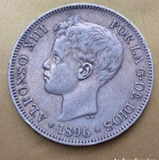 Monedas de España: 5 PESETAS 1896. ALFONSO XIII. Lote 400106884