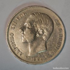 Monedas de España: ALFONSO XII - 5 PESETAS PLATA 1884 18* - 84* - CECA DE MADRID - MSM - DURO DE PLATA - LOT. 4290. Lote 400349739
