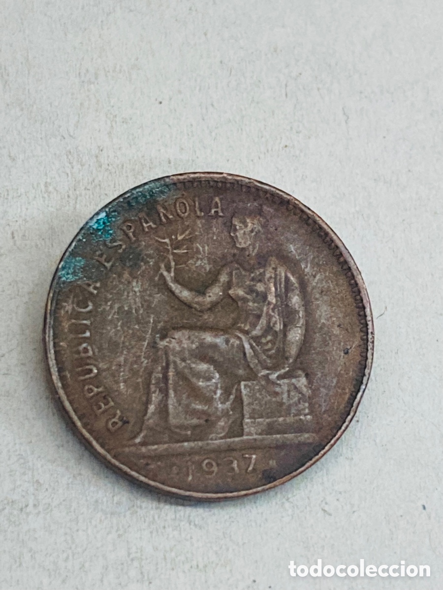 Monedas de Espa&ntilde;a: Moneda cincuenta c&eacute;ntimos 1937 - Foto 1