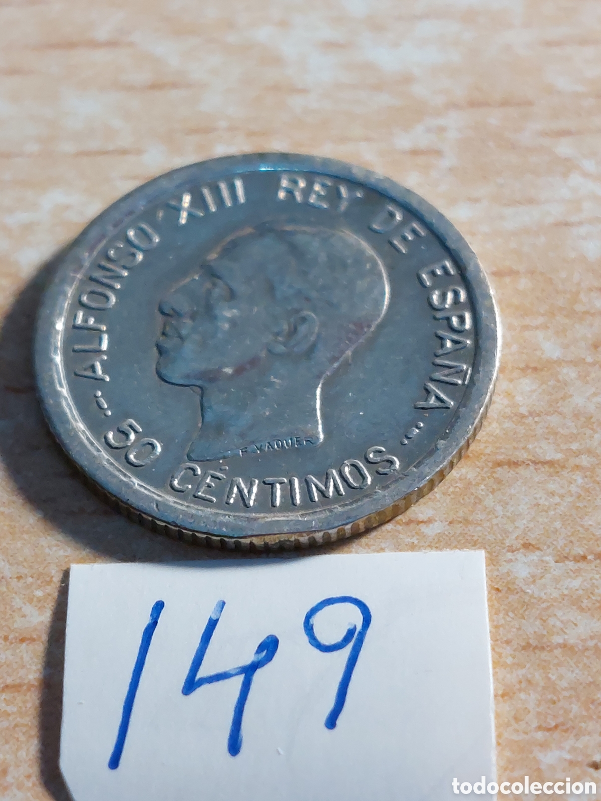 Monedas de Espa&ntilde;a: Alfonso XII. 50 centimos 1926 - Foto 1