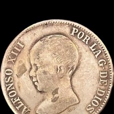 Monedas de España: MONEDA 5 PESETAS 1891. PESO 25,22. PLATA. Lote 401313424