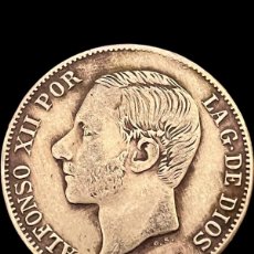 Monedas de España: MONEDA 5 PESETAS 1882. PLATA. PESO 24,88GR. Lote 401316904