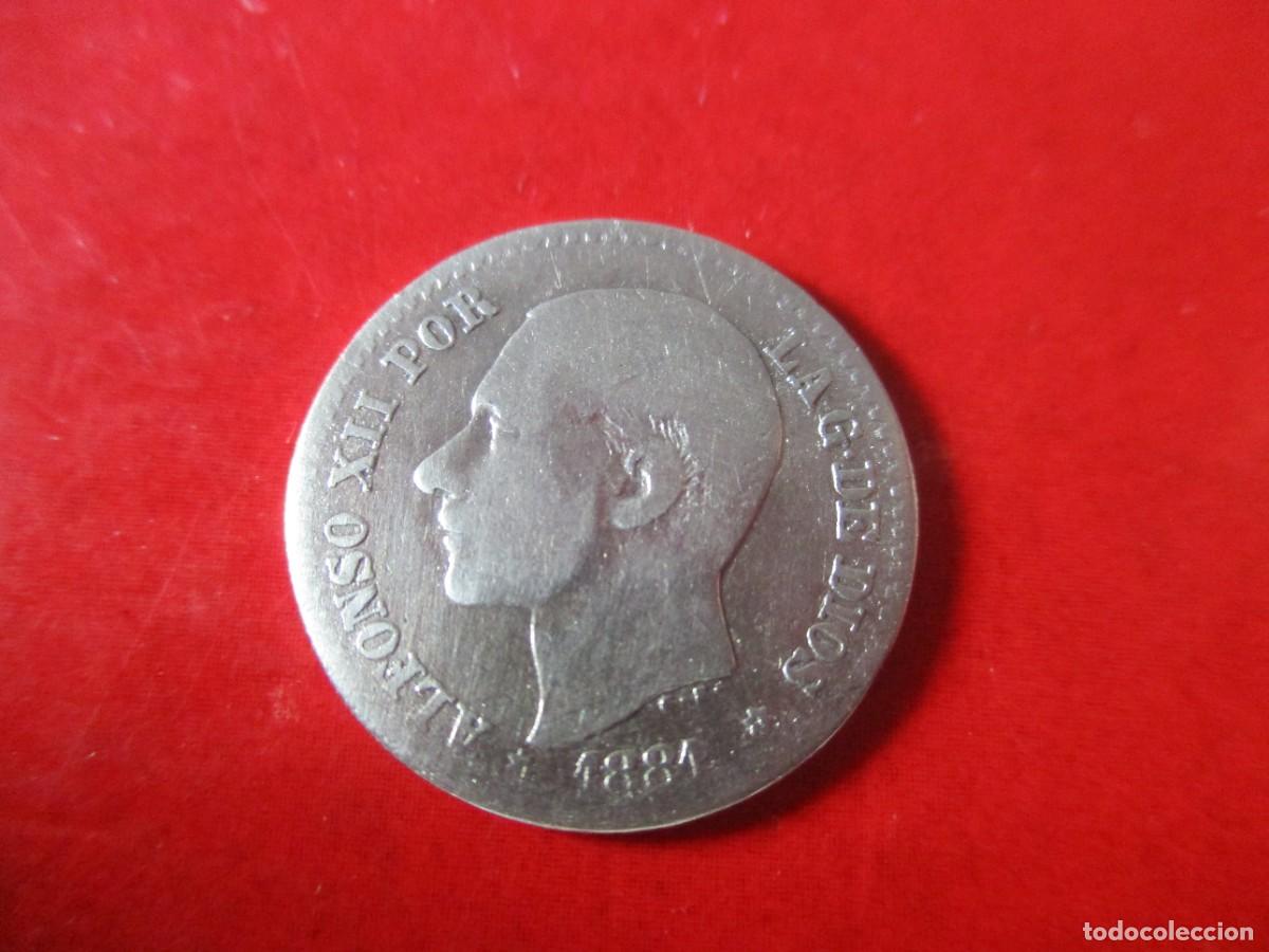 Monedas de Espa&ntilde;a: Alfonso XII. 50 centimos de plata. 1881 - Foto 1