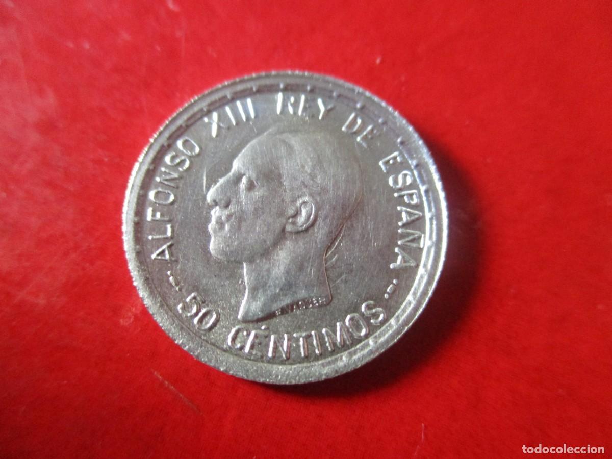 Monedas de Espa&ntilde;a: Alfonso XIII. 50 centimos de plata. 1926 - Foto 1