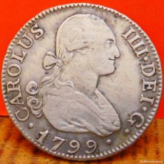 Monedas de España: MADRID, 2 REALES, 1799. CARLOS IV. PLATA. MBC. (1276). Lote 402415814
