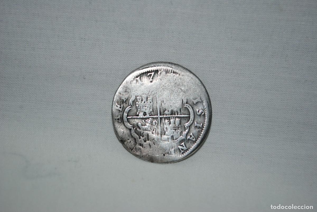 Monedas de Espa&ntilde;a: DOS REALES FELIPE 2 &ordm; - Foto 2