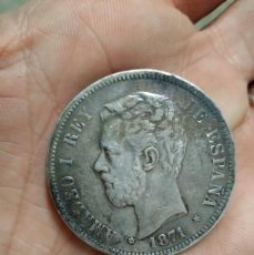 Monedas de España: ANTIGUA MONEDA 1 DURO 1871-CREO PODRÍA SER UN DURO FALSO DE ÉPOCA-. Lote 403067924