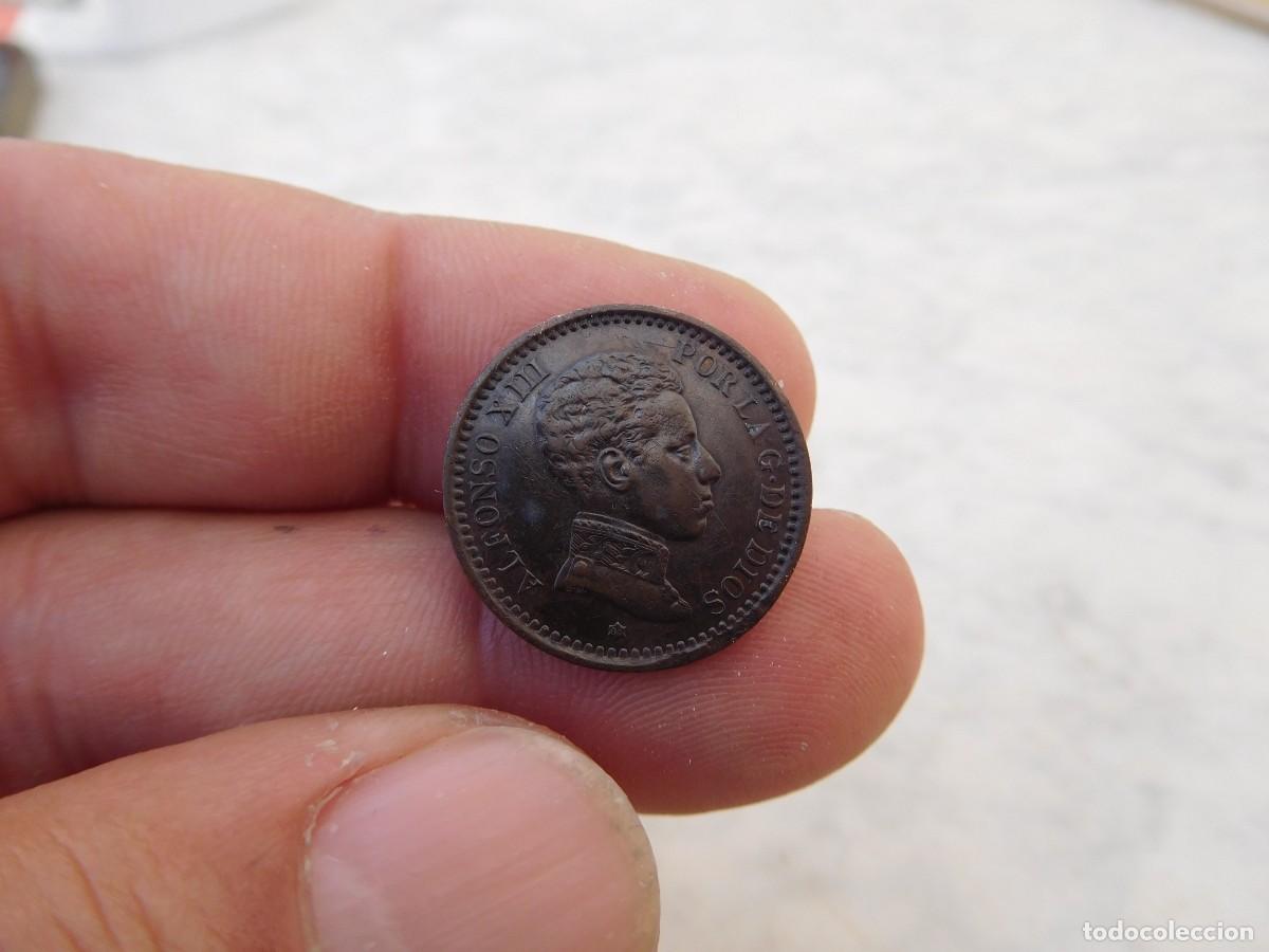 Monedas de Espa&ntilde;a: Espa&ntilde;a 2 C&eacute;ntimos 1904 Estrella 04 - Foto 3